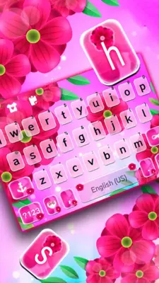 Bright Pink Floral android App screenshot 3